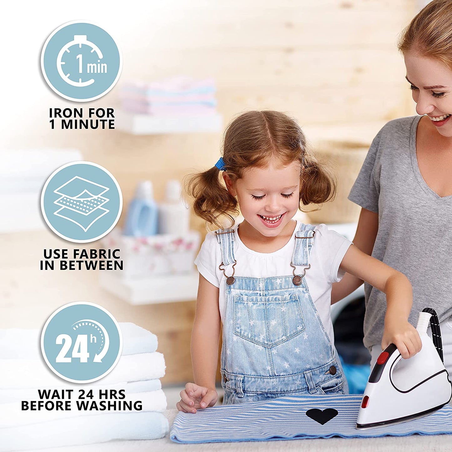 Iron On Patches (12 Piece) - Ovals - Khaki